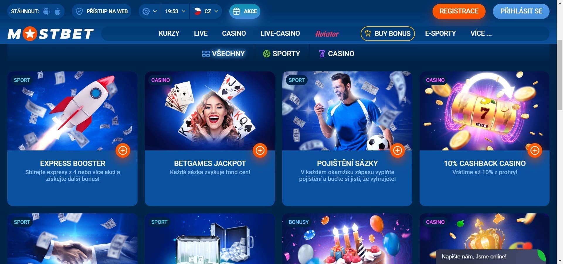 Kasino Mostbet (Mostbet Casino CZ) - hry a hrací automaty, recenze ...