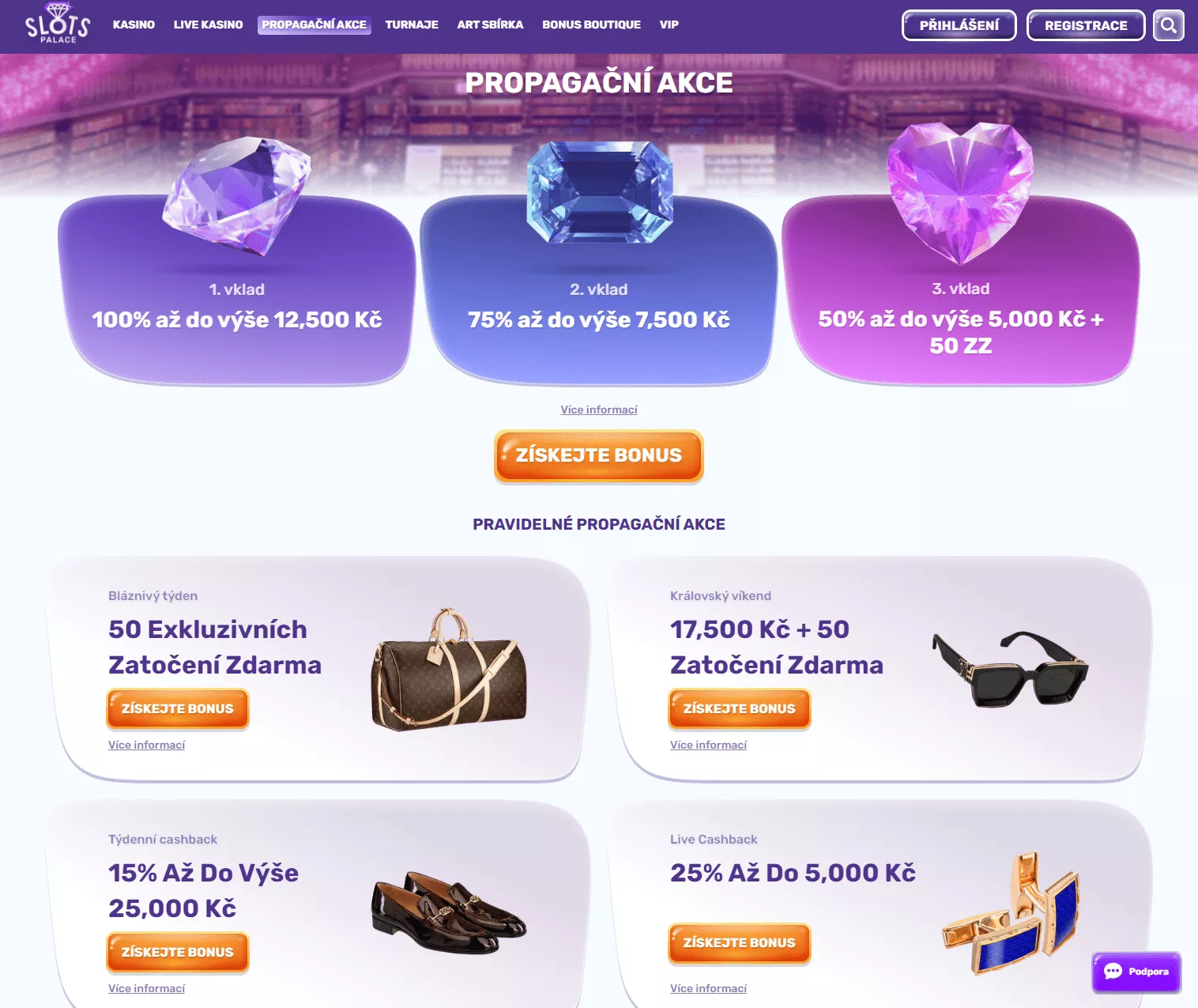 Slotspalace bonus