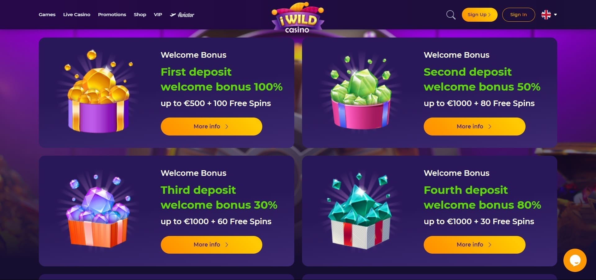 i wild casino